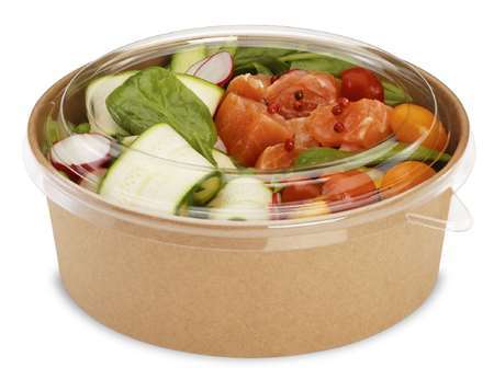 POT ROND CARTON POKEPACK DIAM 120 320 GR (x 600)